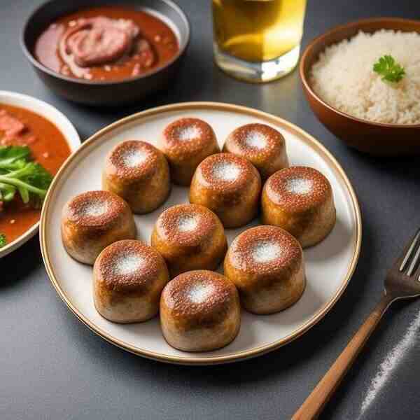 Мясные рулетики На один зубок